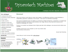 Tablet Screenshot of dynamtech.fr
